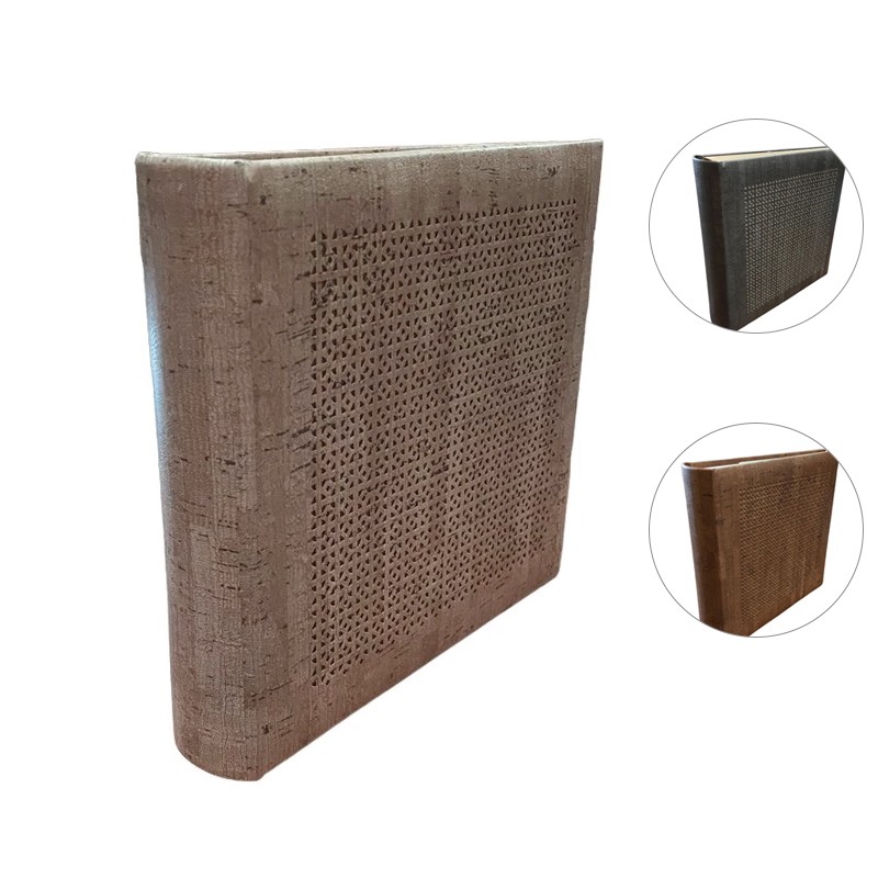 Album foto, 200 buzunare slip-in, 10x15 cm, coperta frontala cu perforatii, diverse culori Ivory - imagine 14
